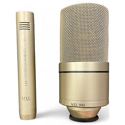 Used MXL 990/991 Recording Microphone Pack