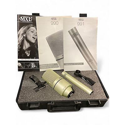 Used MXL 990/991 Recording Microphone Pack