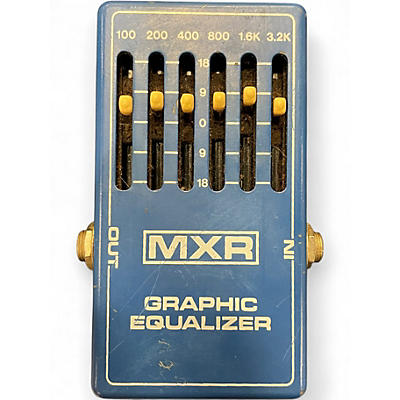 Used MXR 6 BAND GRAPHIC EQUALIZER Pedal
