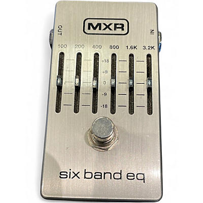 Used MXR 6 Band EQ Pedal