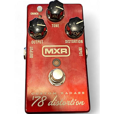 Used MXR 78 CUSTOM BADASS DISTORTION Effect Pedal