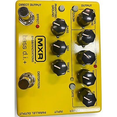 Used MXR BASS D.I+ Bass Effect Pedal