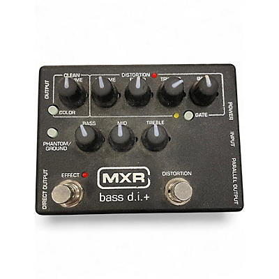 Used MXR BASS DI + Audio Interface
