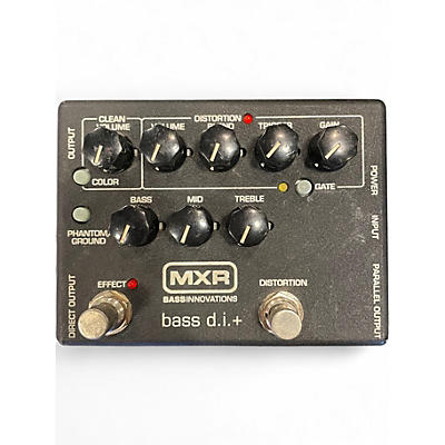 Used MXR BASS DI+ Bass Effect Pedal