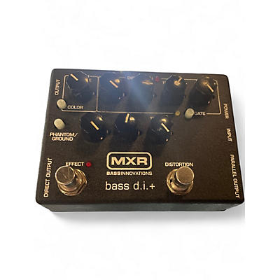 Used MXR BASS DI PLUS  Bass Effect Pedal