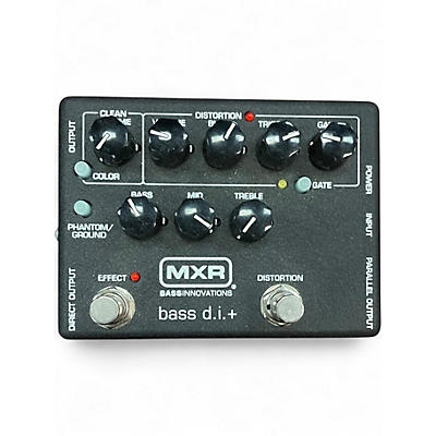 Used MXR BASS DI+ Pedal