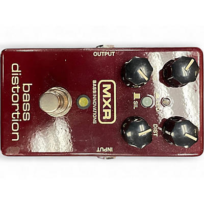 Used MXR BASS DISTORTION Effect Pedal