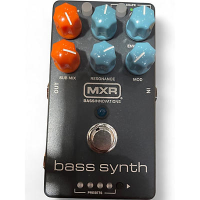 Used MXR BASS SYNTH Bass Effect Pedal