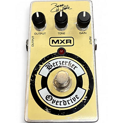 Used MXR BERZERKER OVERDRIVE Effect Pedal