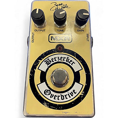 Used MXR BERZERKER  OVERDRIVE Effect Pedal