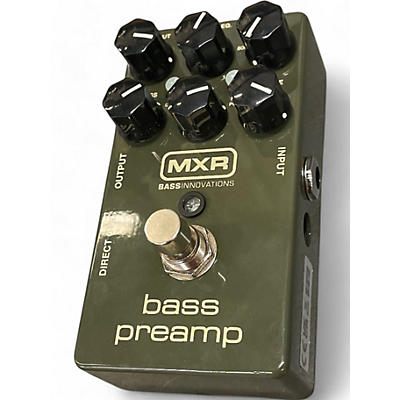 Used MXR Bass Preamp Bass Effect Pedal