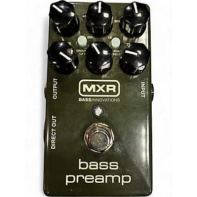 Used MXR Bass Preamp Bass Effect Pedal