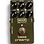 Used MXR Bass Preamp Effect Pedal