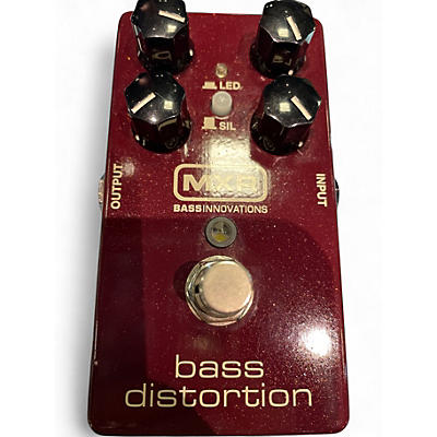 Used MXR Bass distortion Effect Pedal
