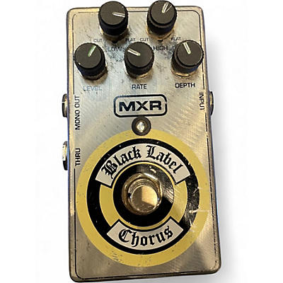 Used MXR Black Label Chorus Effect Pedal