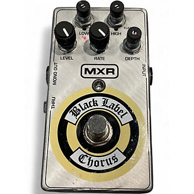 Used MXR Black Label Chorus Effect Pedal
