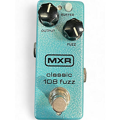 Used MXR CLASSIC 108 FUZZ Effect Pedal