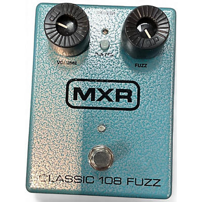 Used MXR CLASSIC 108 FUZZ Effect Pedal