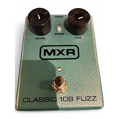 Used MXR CLASSIC 108 FUZZ Effect Pedal