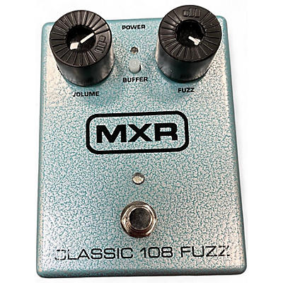 Used MXR CLASSIC 108 FUZZ Effect Pedal