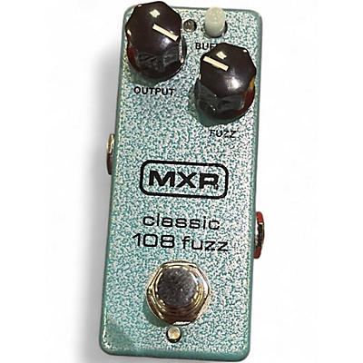 Used MXR CLASSIC 108 FUZZ Effect Pedal