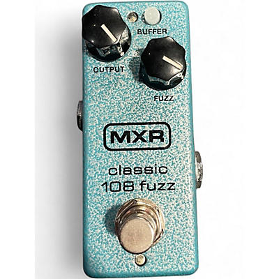Used MXR CLASSIC 108 FUZZ Effect Pedal
