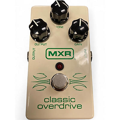 Used MXR CLASSIC OVERDRIVE Effect Pedal
