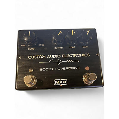 Used MXR CUSTOM AUDIO ELECTRONICS BOOST/OVERDRIVE Effect Pedal
