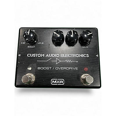 Used MXR CUSTOM AUDIO ELECTRONICS BOOST/OVERDRIVE Effect Pedal