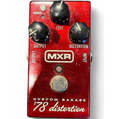 Used MXR CUSTOM BADASS 78' DISTORTION Effect Pedal