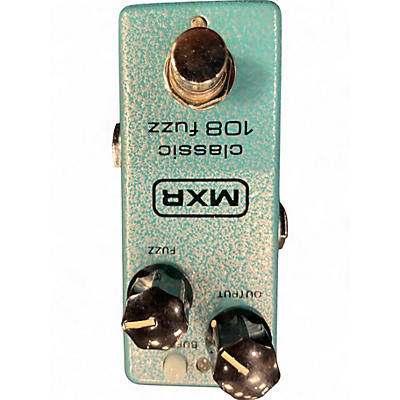 Used MXR Classic 108 Fuzz Mini Effect Pedal