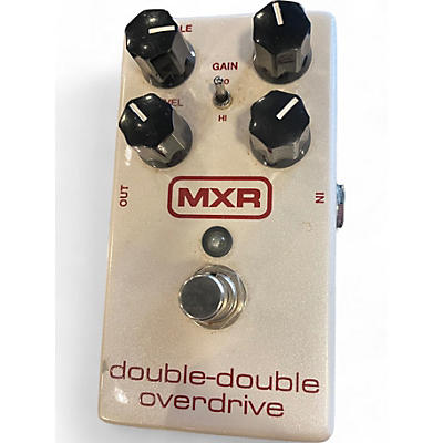 Used MXR DOUBLE DOUBLE OVERDRIVE Effect Pedal