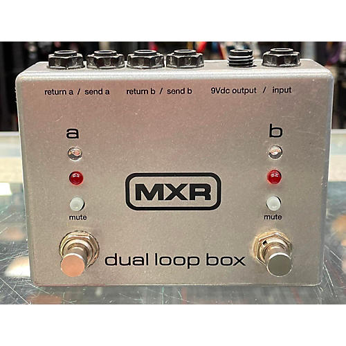 MXR Used MXR DUAL LOOP BOX Pedal