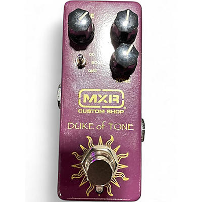 Used MXR DUKE OF TONE Effect Pedal