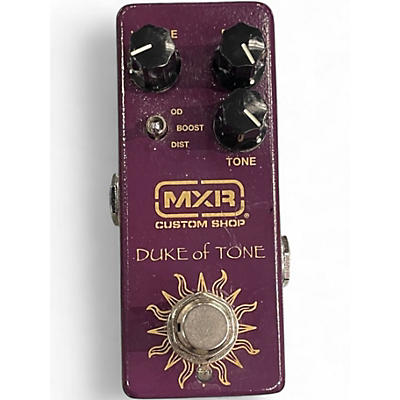 Used MXR DUKE OF TONE Effect Pedal