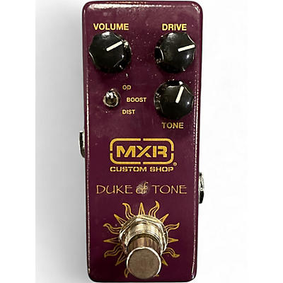 Used MXR DUKE OF TONE Effect Pedal