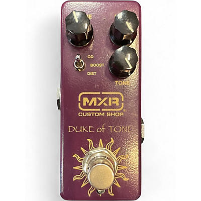 Used MXR DUKE OF TONE Effect Pedal