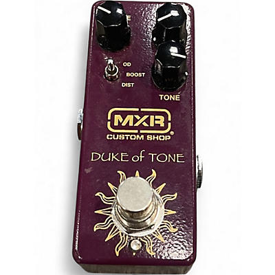Used MXR DUKE OF TONE OVERDRIVE Effect Pedal
