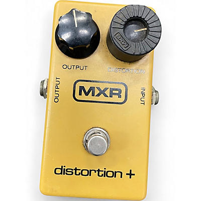 Used MXR Distortion Plus Block Logo Effect Pedal