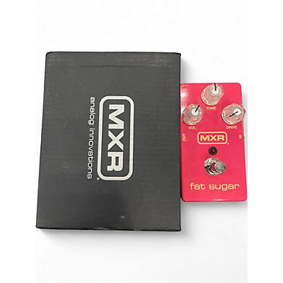 Used MXR Fat sugar Effect Pedal