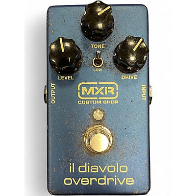 Used MXR IL DIAVOLO OVERDRIVE Effect Pedal