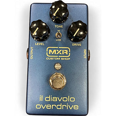 Used MXR IL DIAVOLO OVERDRIVE Effect Pedal