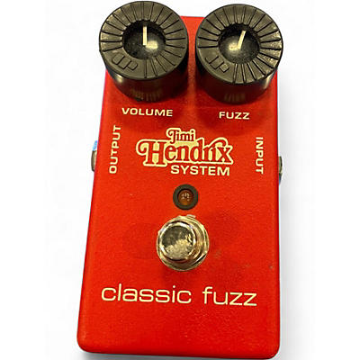 Used MXR JIMI HENDRIX CLASSIC FUZZ Effect Pedal