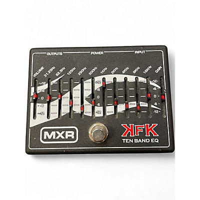 Used MXR KFK Ten Band EQ Pedal