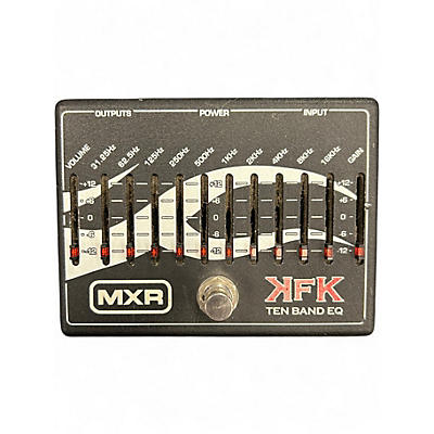Used MXR KFK Ten Band EQ Pedal
