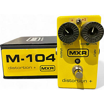 Used MXR M104 Distortion Plus w/ Diecast Electronics Mod Effect Pedal