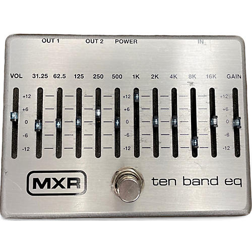 Used MXR M108 10 Band EQ Pedal