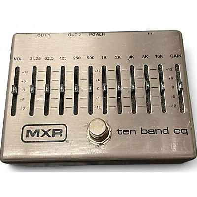 Used MXR M108 10 Band EQ Pedal