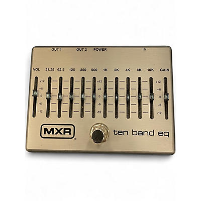 Used MXR M108 10 Band EQ Pedal