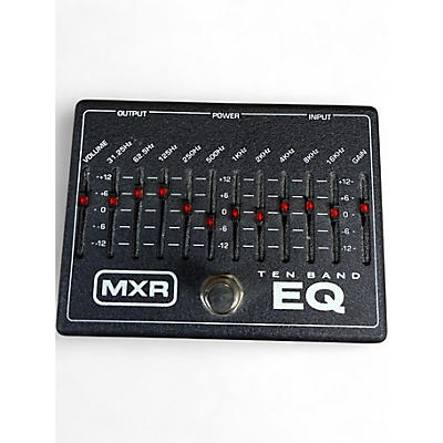 Used MXR M108 10 Band EQ Pedal